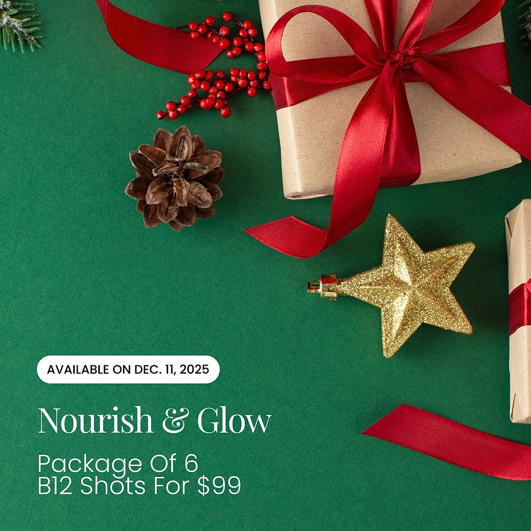 Holiday gift promotion for skincare products.